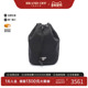 中古Prada普拉达女包A级95新triangle三角形尼龙化妆包黑色正品