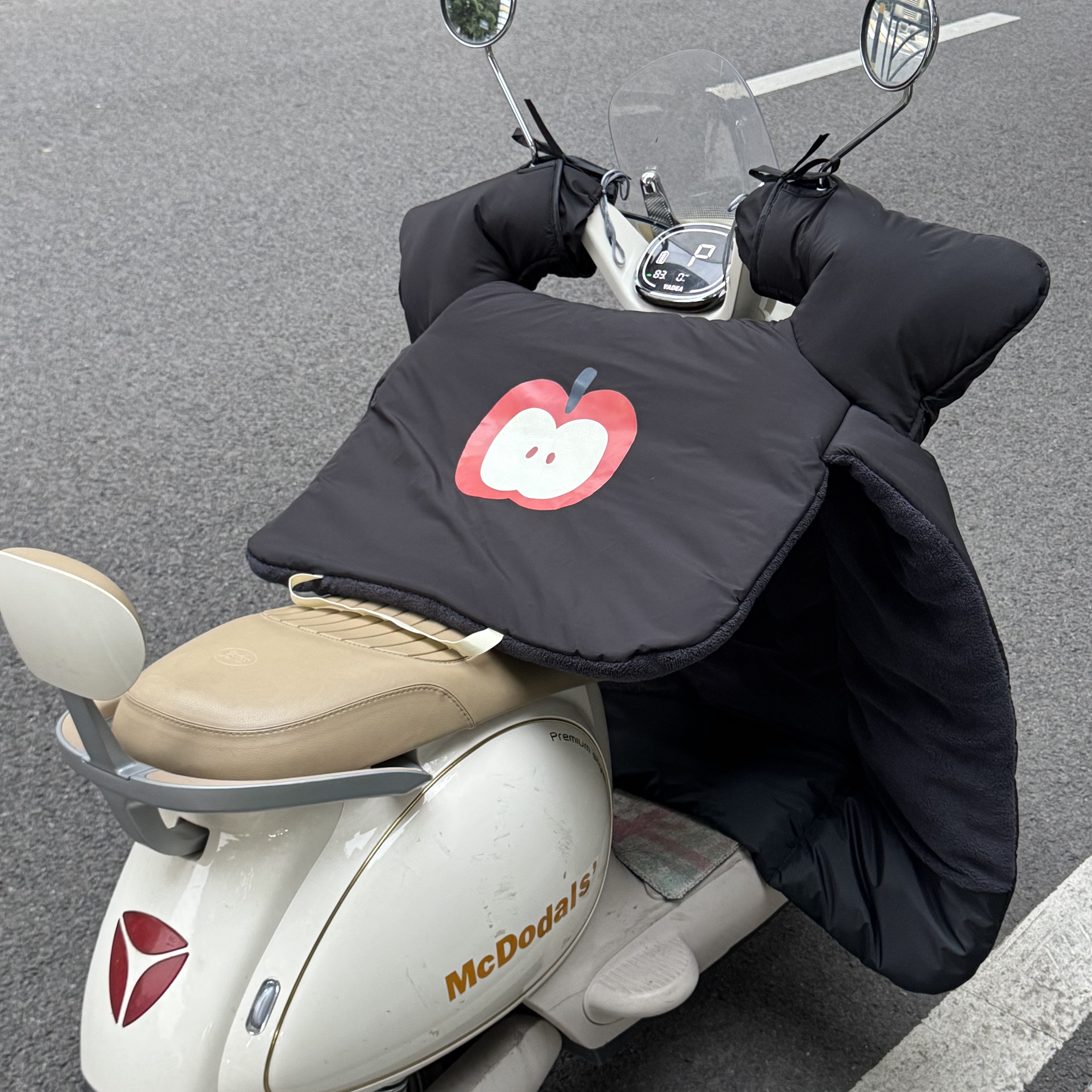 电动车挡风被冬季加绒加厚电瓶摩托车防水防风防雨罩冬款四季通用