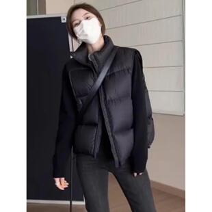 JOYIASS马甲女短款背心秋冬2025新款立领高级感小个子坎肩外穿马