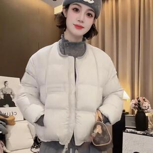 JOYIASS2025秋冬季新款女士简约大方短款外套时尚通勤夹加厚休闲