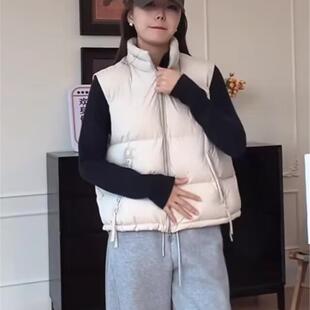 JOYIASS马甲2025秋冬季新款女时髦洋气休闲百搭小个子短款背心外