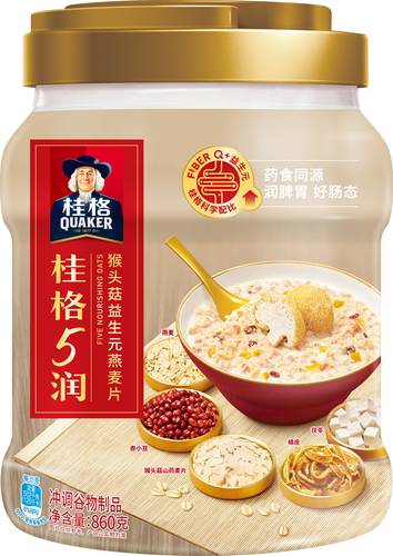 桂格麦片免煮速食早餐代餐