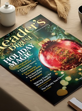 Reader's Digest读者文摘健康理财工作家庭文学节选实用读物靓图