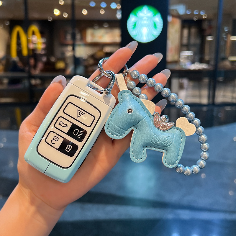 25款路虎钥匙套揽胜发现5/4运动版神行极光卫士110揽运星脉车壳扣