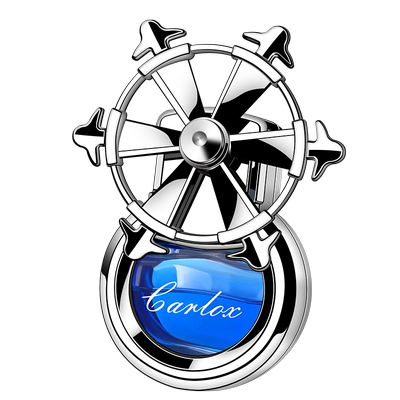 汽车香薰空调出风口风扇装饰