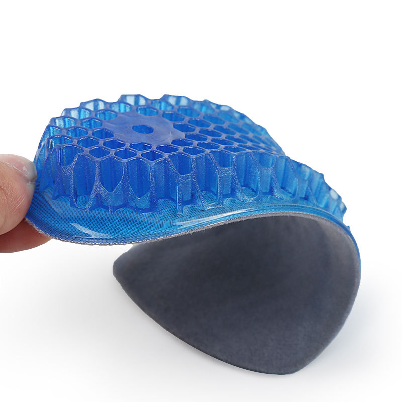 跨境男女通用蜂窝2cm隐形内增高运动休闲减震半码垫现货批发