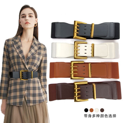 腰带装饰女士欧美松紧