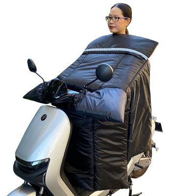 雅迪电动车挡风被冬季加绒加厚保暖国标电瓶踏板摩托车防水防风罩