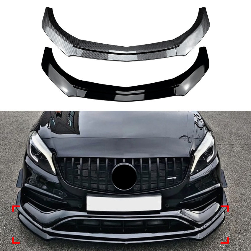 thumbnail for Suitable for Mercedes-Benz A-Class W176 A200 A260 A45 Amg 2013-2018 Front Lip Front Shovel Exterior Modification