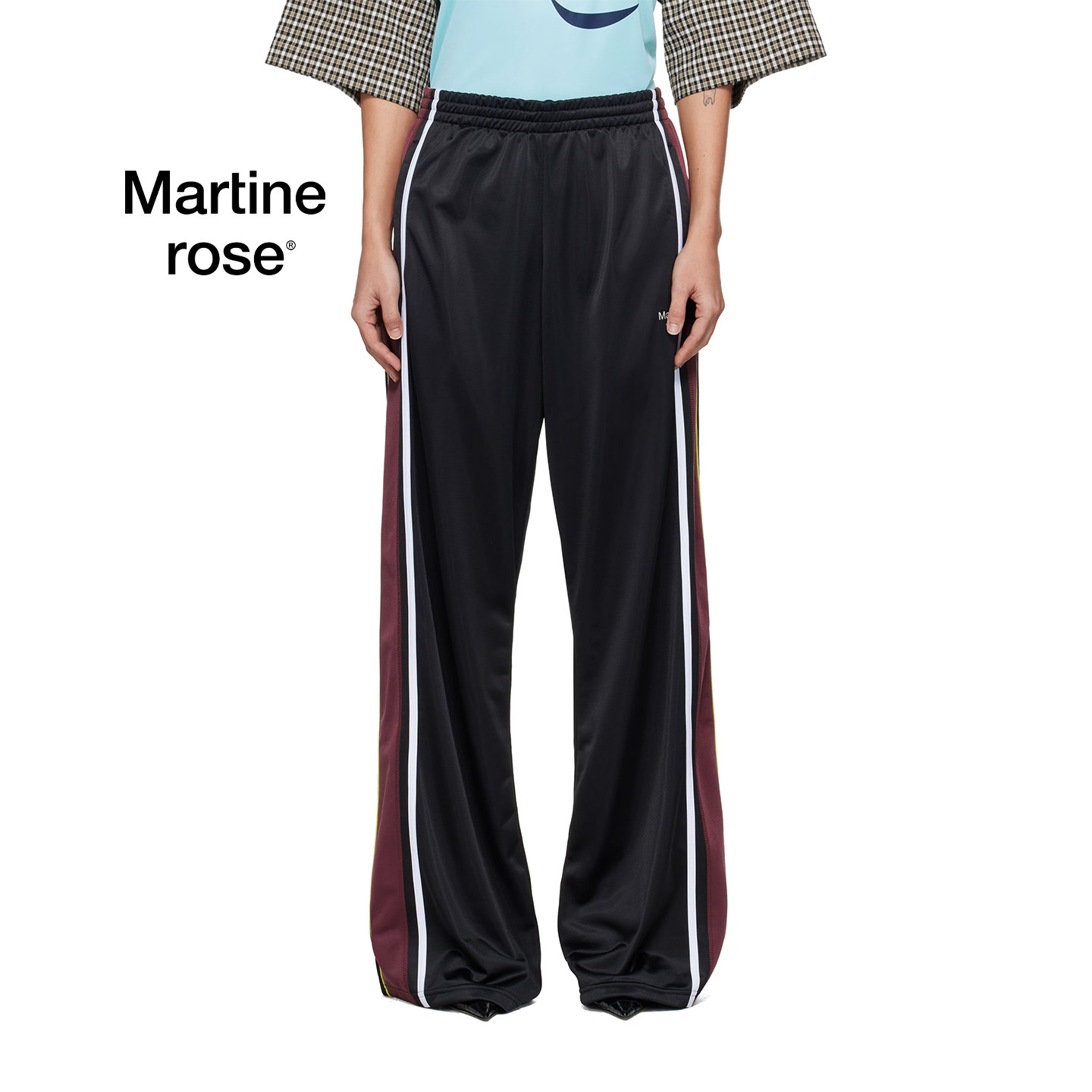 MARTINEROSE阔腿休闲运动裤图片