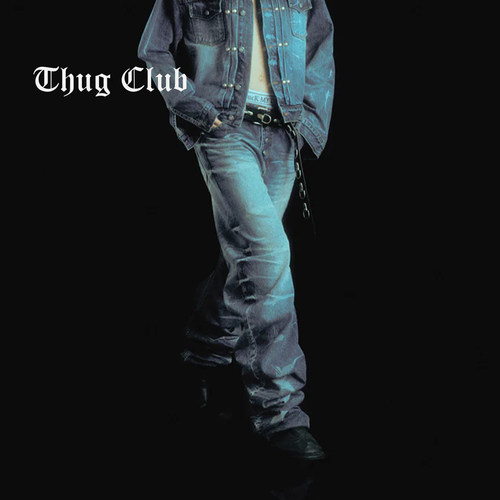 THUGCLUB激光水洗跑酷牛仔裤