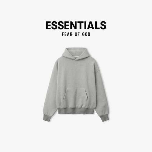 FOGEssentials刺绣logo连帽卫衣