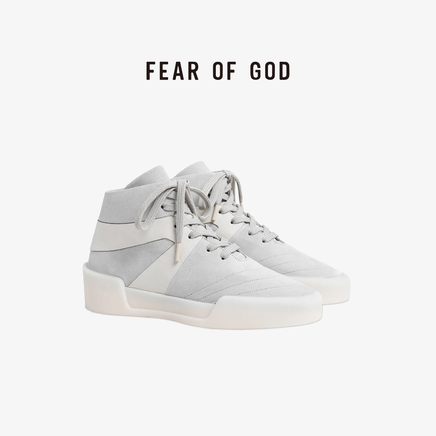 Fear of God 主&线 意大利制造 橡胶外底耐磨高帮运动篮球鞋