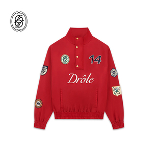 DDM Monsieur 25FW 法式 竞赛半开襟立领夹克 Drole 复古Drole