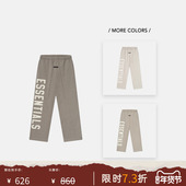 撞色侧边大LOGO印花阔腿休闲裤 God Fear Essentials 25SS 长裤