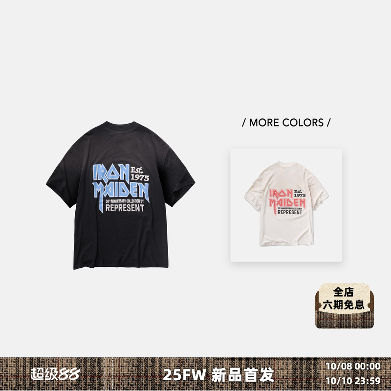 REPRESENT25FW铁娘子短袖T恤