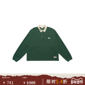 GAMES 25FW 潮流拼色字母印花设计长袖 SUMMER POLO衫