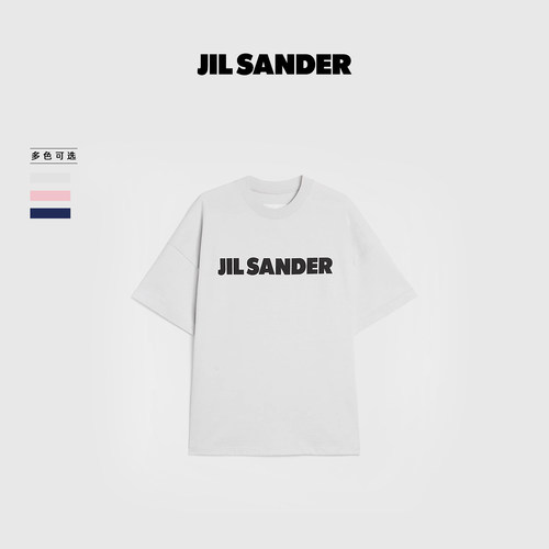JILSANDER25FW印花纯棉T恤