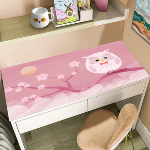书桌垫写字台桌垫硬女童防水防油免擦洗儿童课桌写字台桌布可裁剪