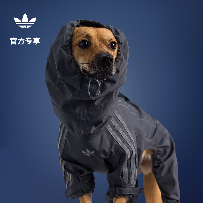 阿迪达斯三叶草宠物四脚全包夹克