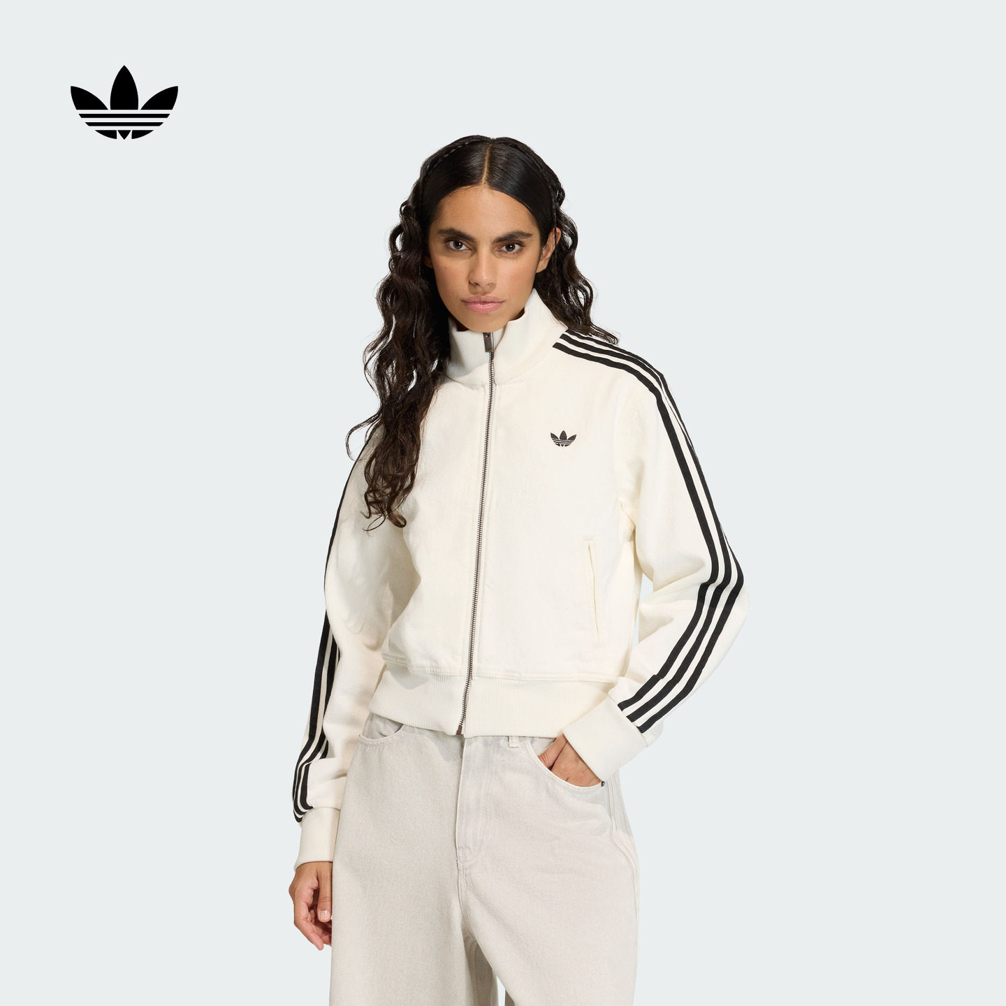 舒适运动外套女装秋冬新款adidas Originals阿迪达斯三叶草官方,运动服/休闲服装,运动茄克/外套,淘宝优惠券,粉丝福利购,淘宝优惠卷