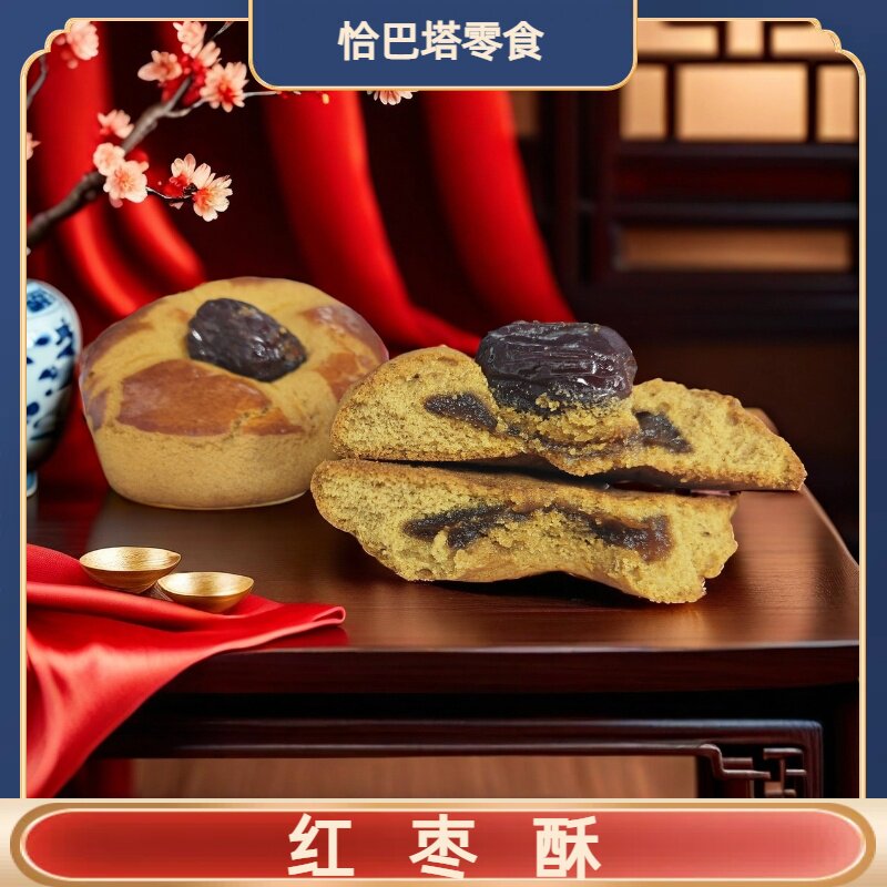 红枣酥天津特产传统糕点心