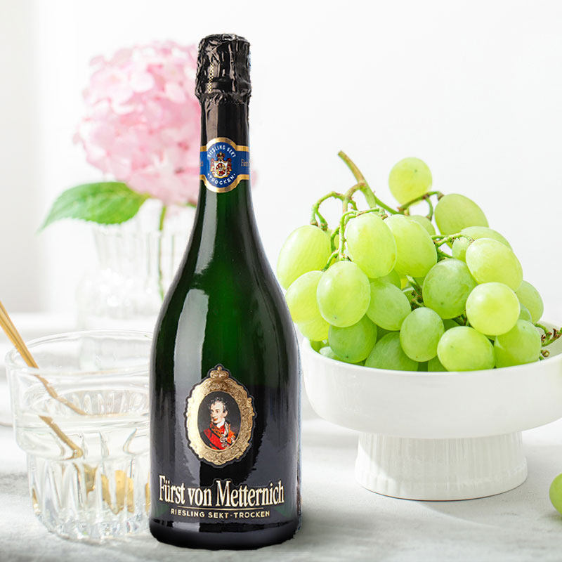 畅销德国 约翰山旗下 欧洲王子起泡酒 riesling sekt trocken干型