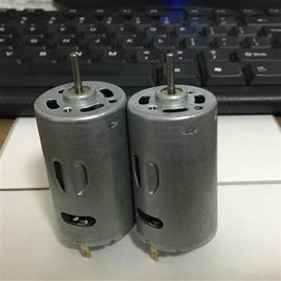 高速电机 390大扭矩电机 小电钻马达12V 10000转 强磁碳刷
