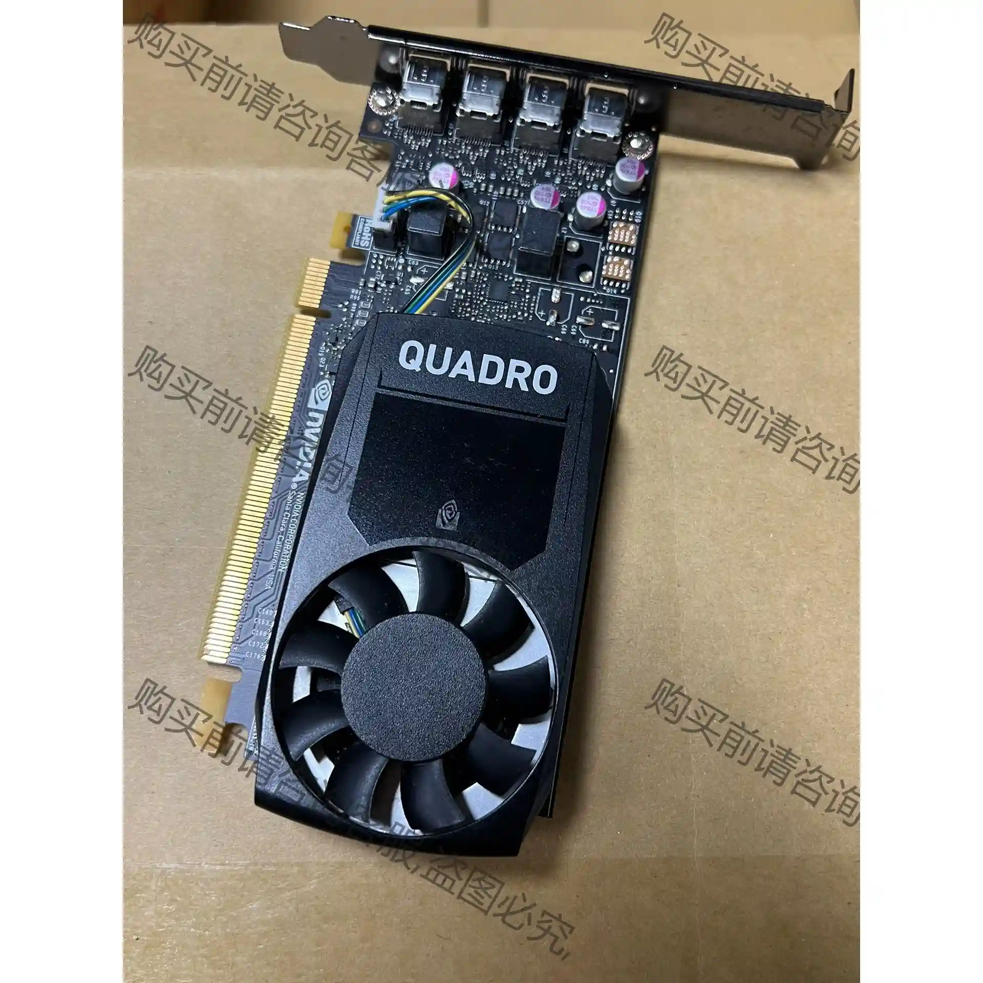 丽台 Nvidia Quadro P1000 外观成色很好 议价再拍 拆机件