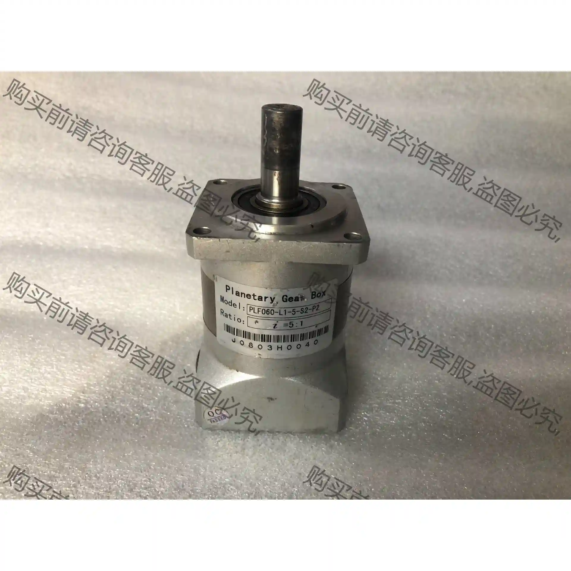 400W精密行星减速机，PLF060-L1-5-S2-P2， 议价再拍 拆机件