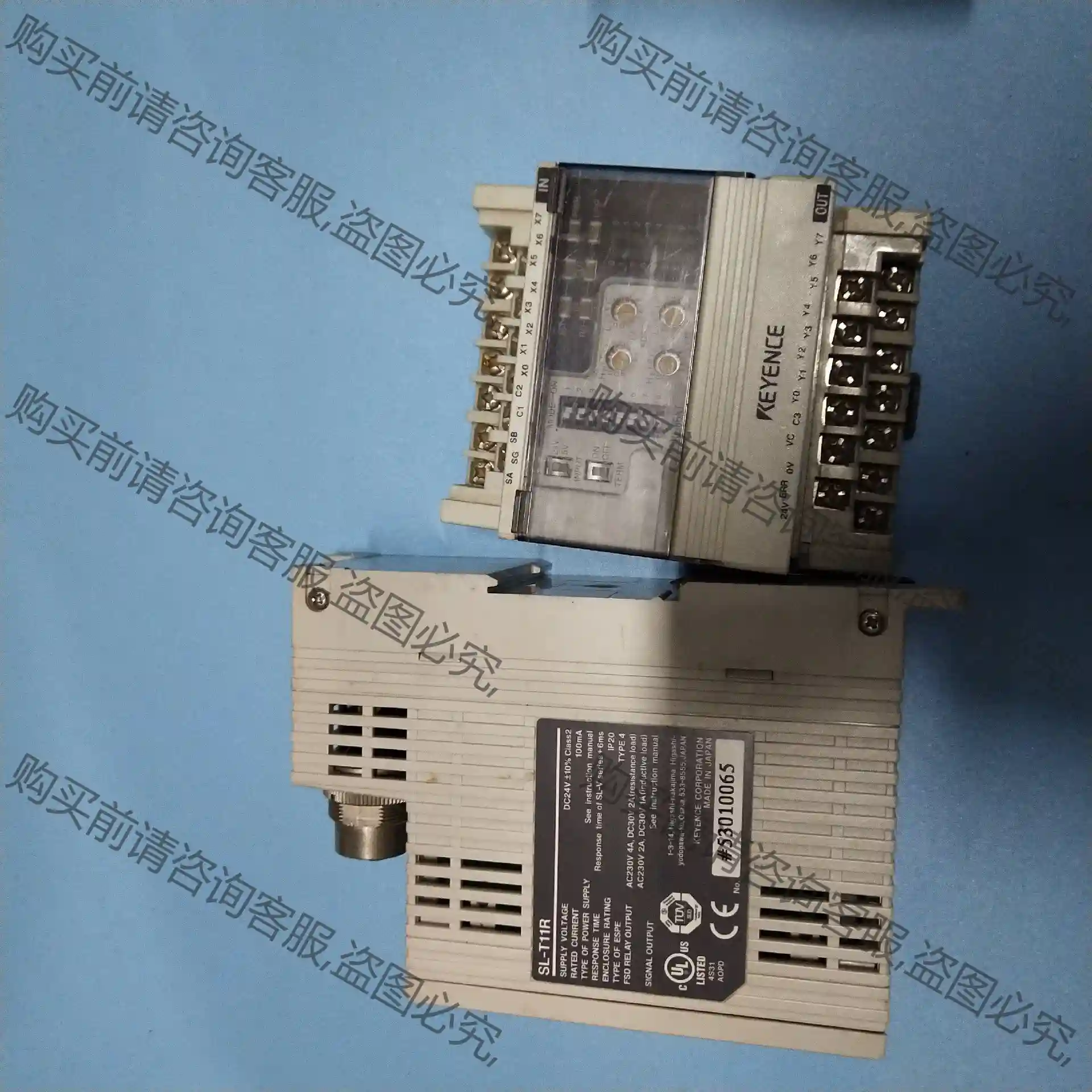 基恩士SL-T11R KL-8BX1 TA-340 E 议价再拍 拆机件