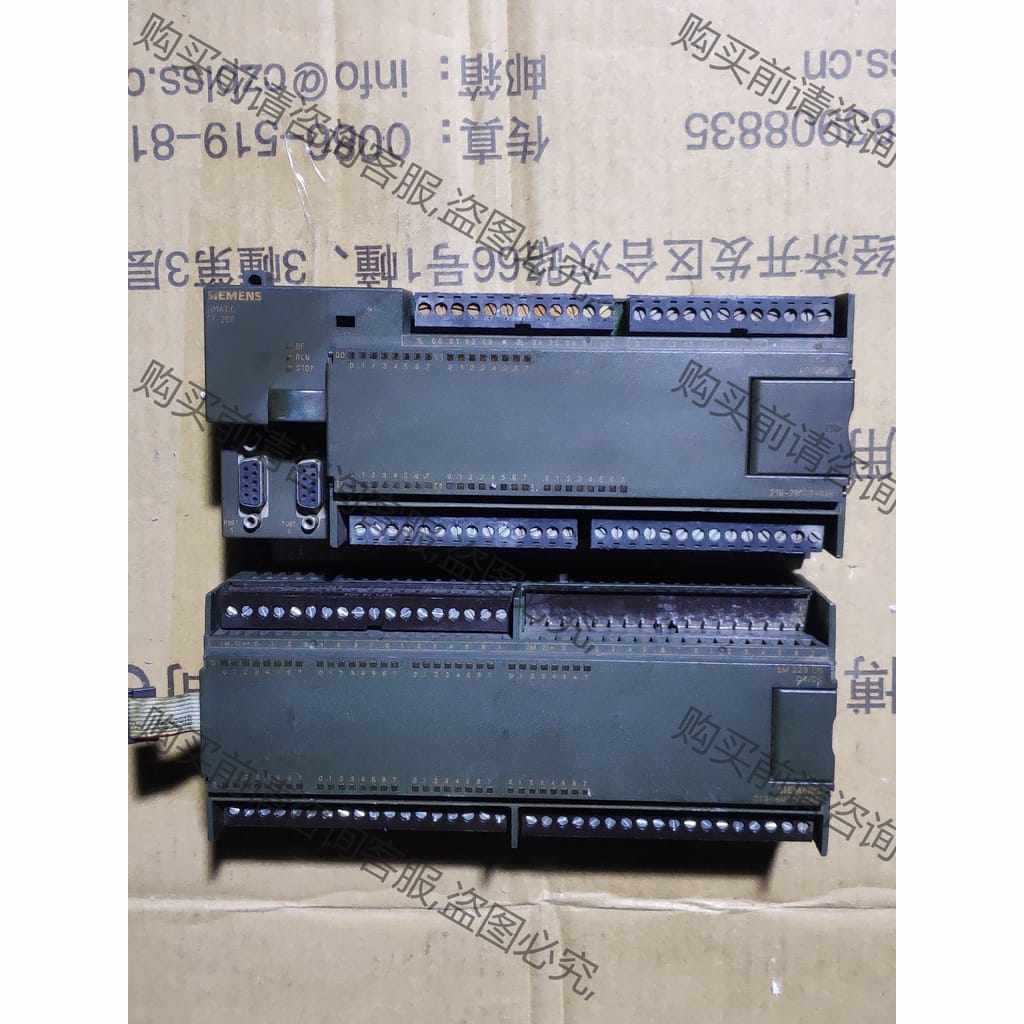 功能正常议价 西门ziPLC 拆机的一套西门ziPLC. CPU型号21