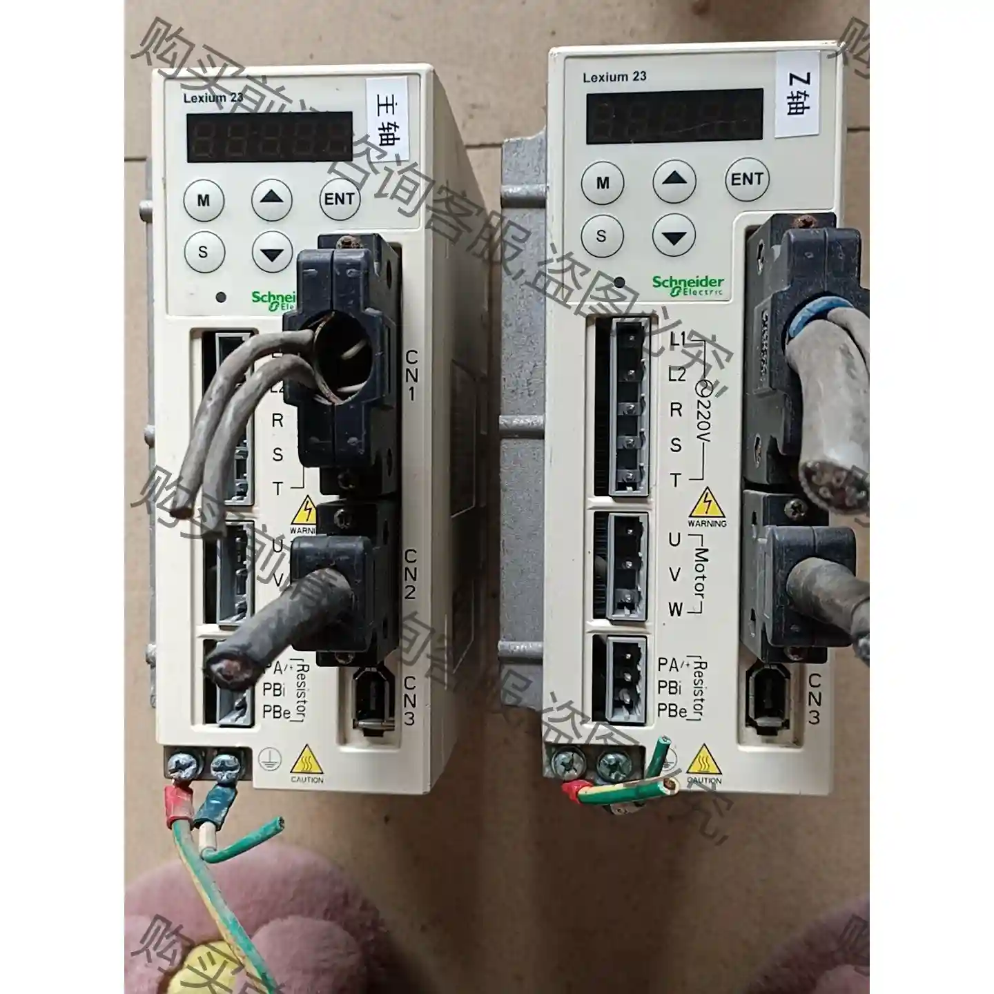 施耐de伺服驱动器 LXM23CU04M3X 议价再拍 拆机件