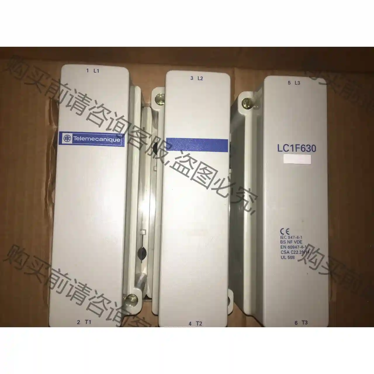 交流接触器LC1F630Q7原装正品，质量保证，法国进口，年 议价再拍