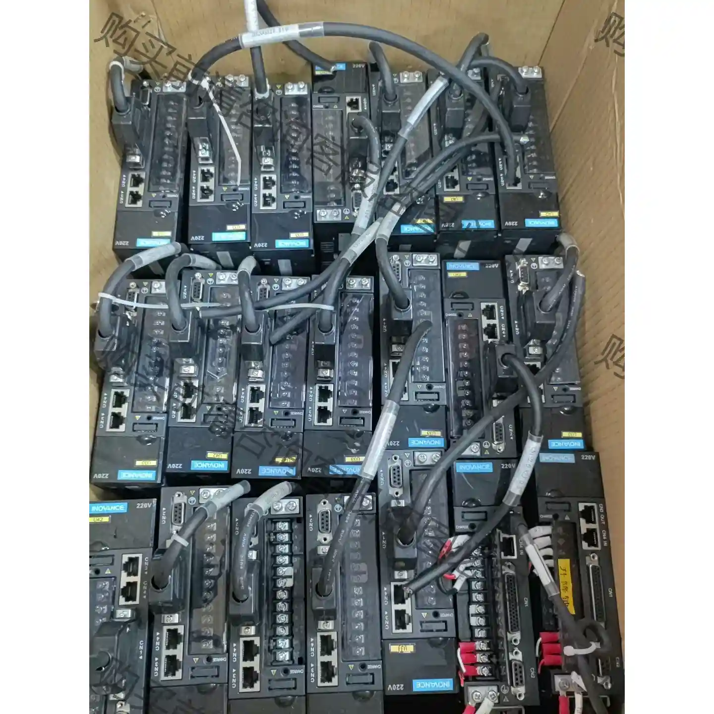 汇川750W伺服套装 驱动器型号ITS620PS5R5I电机 议价再拍 拆机件