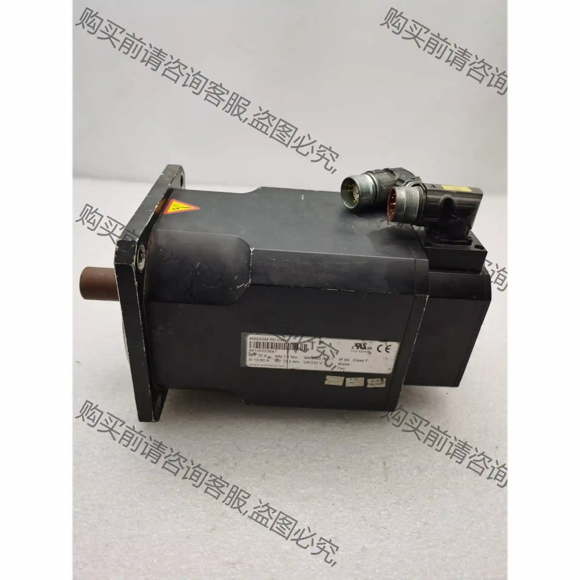 拆机贝加莱伺服电机8MSA5M 8MSA5M.R0-V401 议价再拍 拆机件