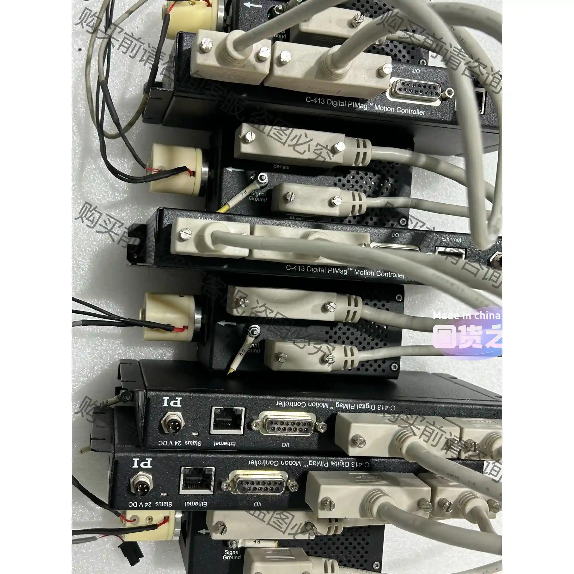 成色bu错，PI音圈电机伺服控制器C-413K009音圈电机， 议价再拍