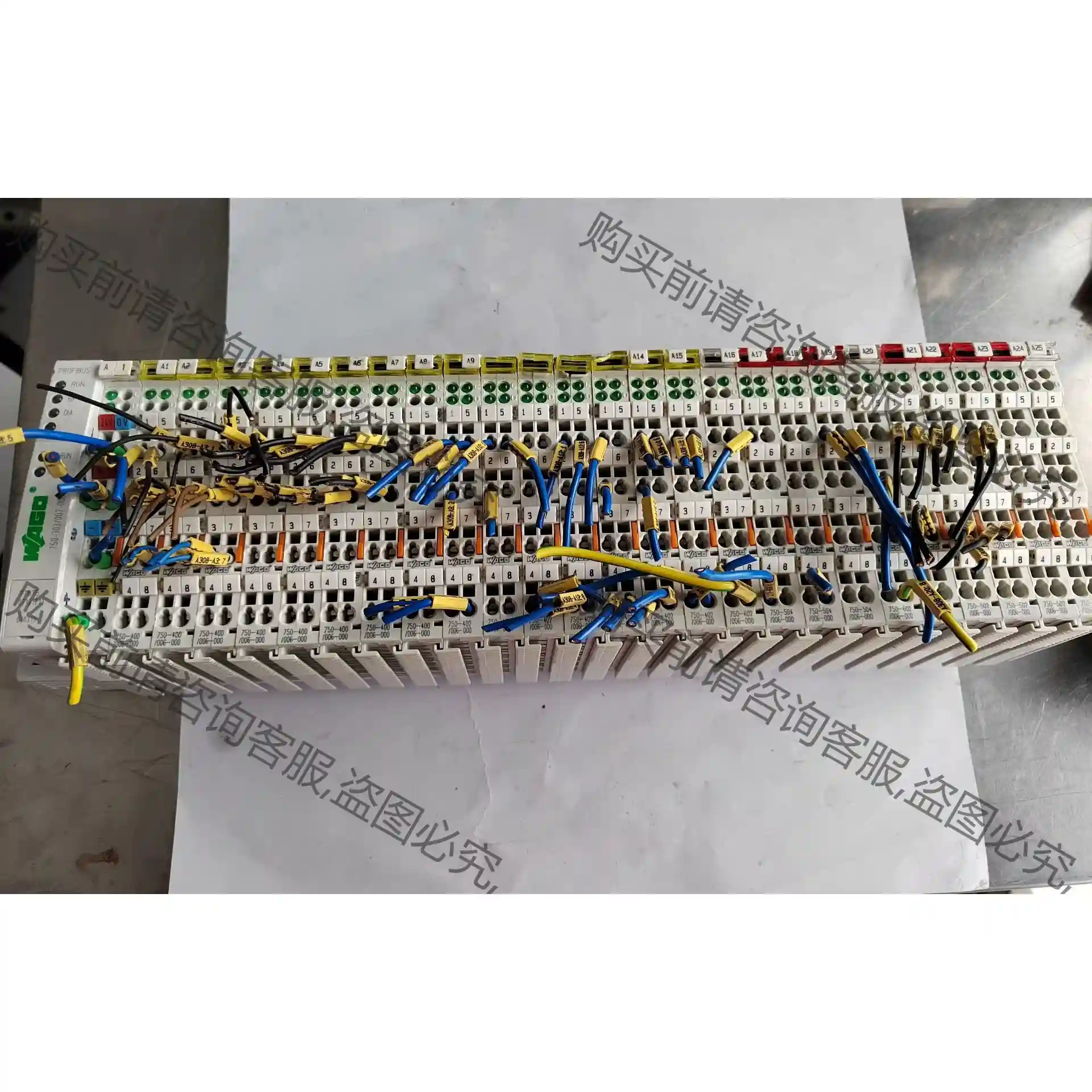 WAGO德国万可模块1件750-303/007-000，10 议价再拍 拆机件