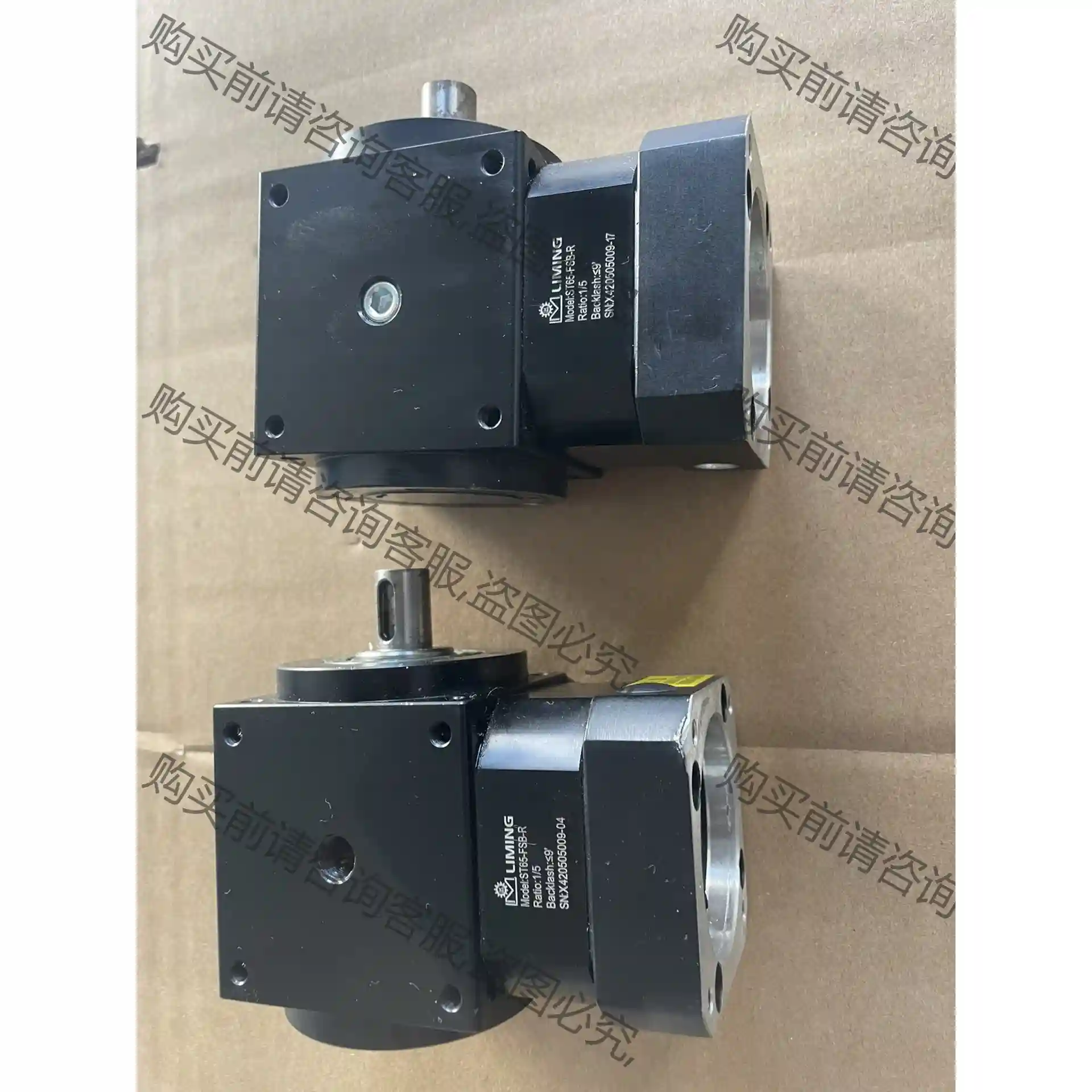 利明ST65-FSB螺旋伞齿轮减速机利茗原装LIMING 议价再拍 拆机件