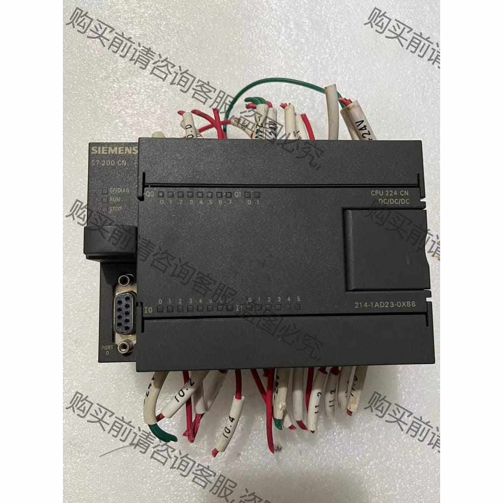 功能正常议价 6ES7 214-1AD23-0XB8二手拆机西门ziPLC实