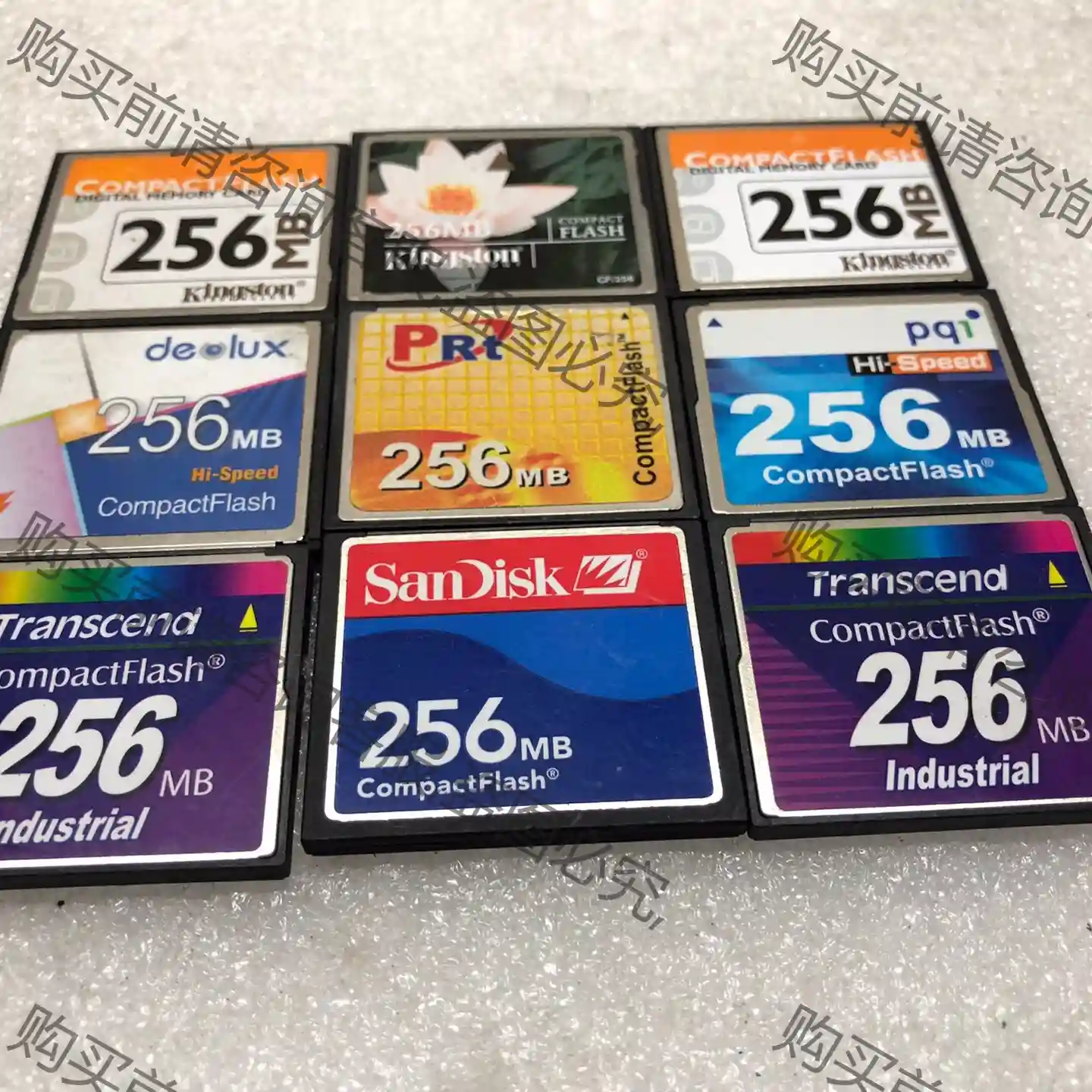 256MB工业数控机床CF卡 议价再拍 拆机件