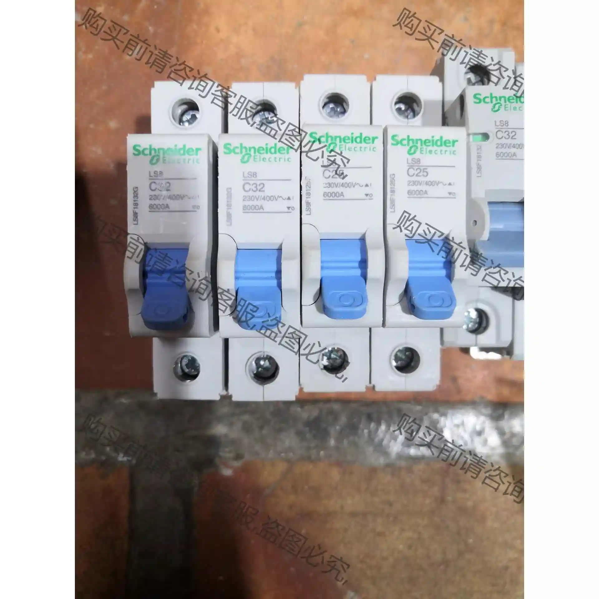 施耐de1p 1p+n断路器，16安-32安，正品拆机，有意者 议价再拍 拆