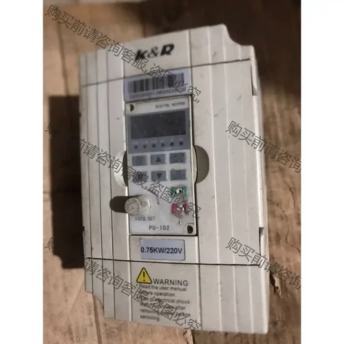 ACD220-2S0.75L科润变频器，设备拆机的，包好，2 议价再拍 拆机