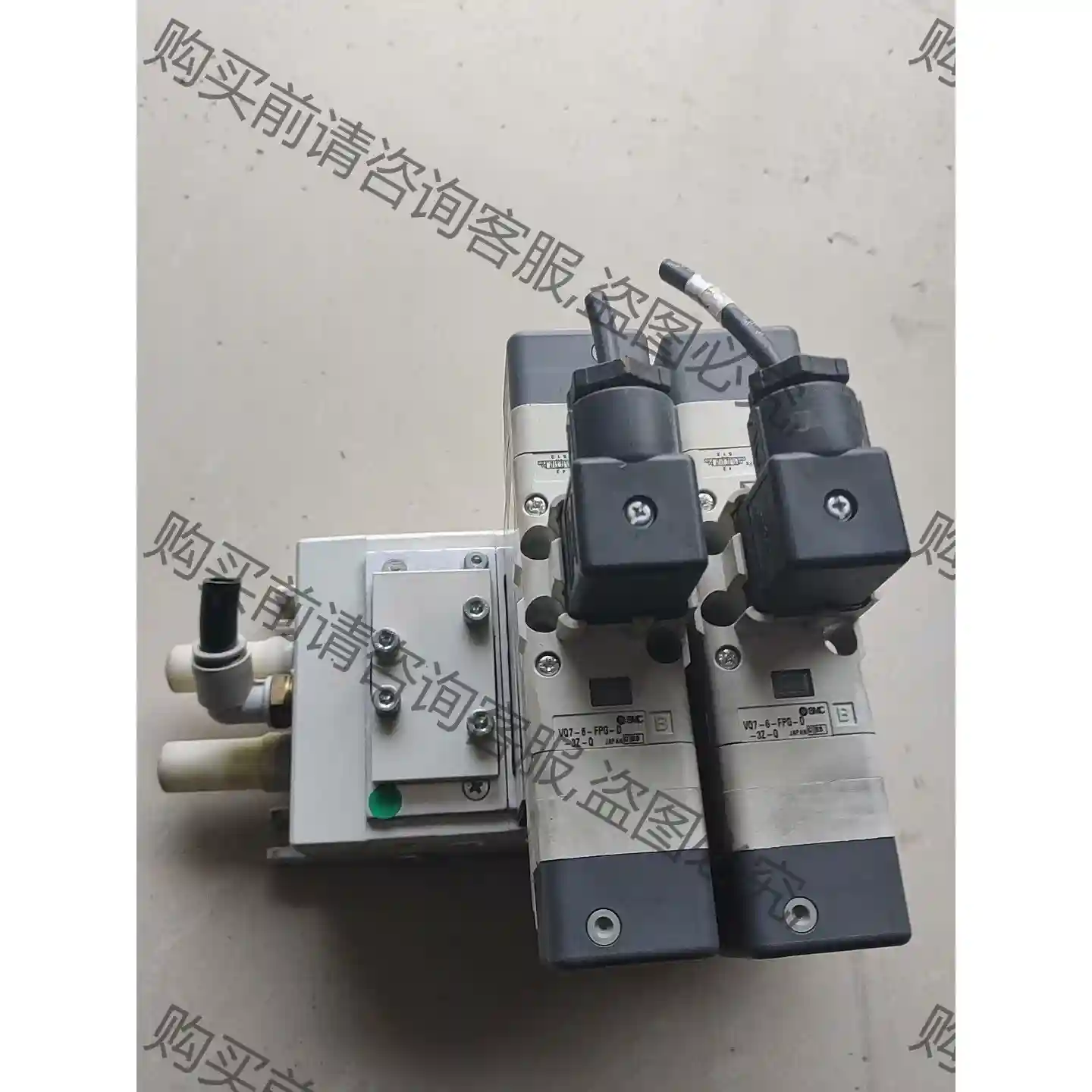 SM电磁阀岛VQ7-6-FPG-D-3Z-Q和vv71-f 议价再拍 拆机件