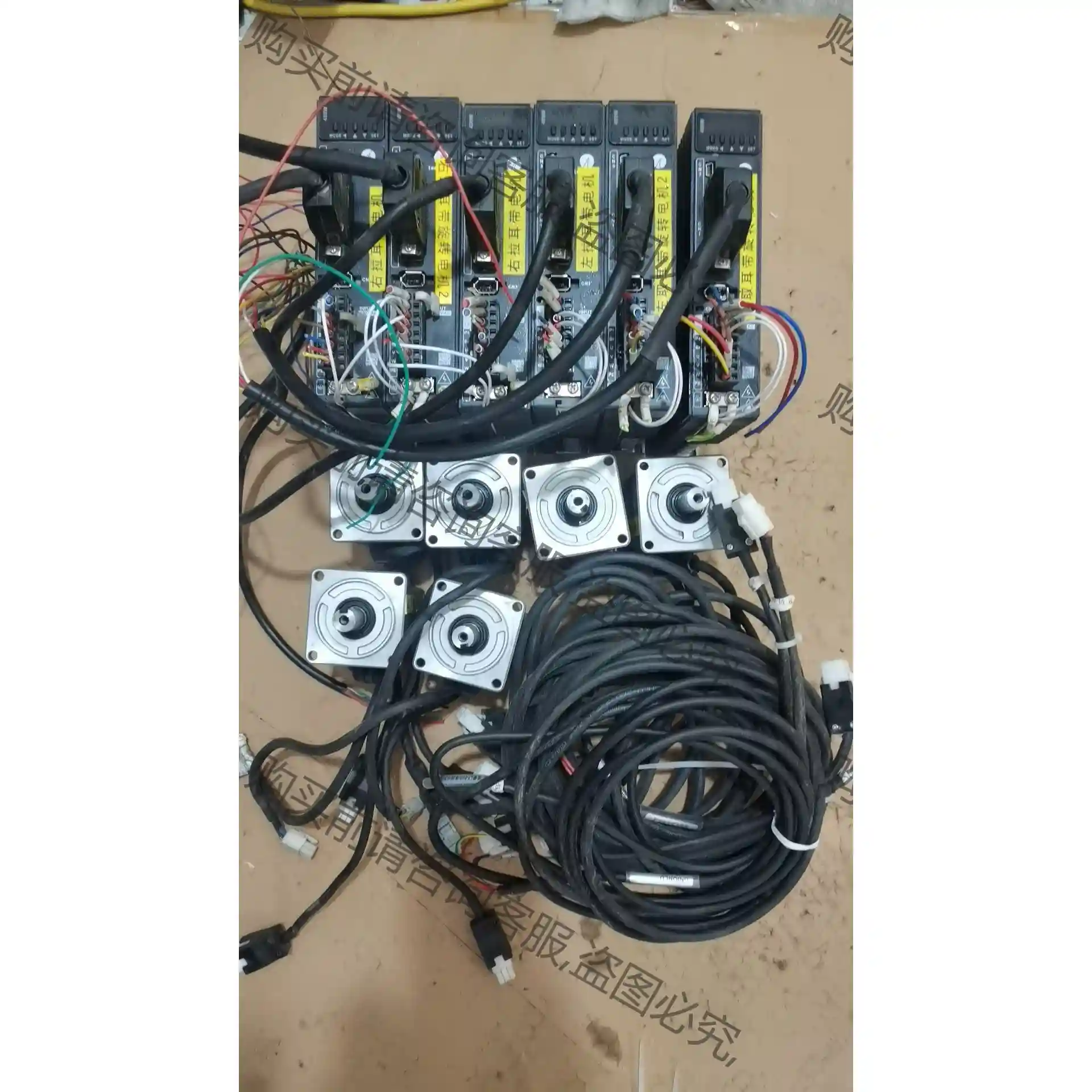 雷塞伺服电机套 L7-400 ACM2-06004H2 议价再拍 拆机件