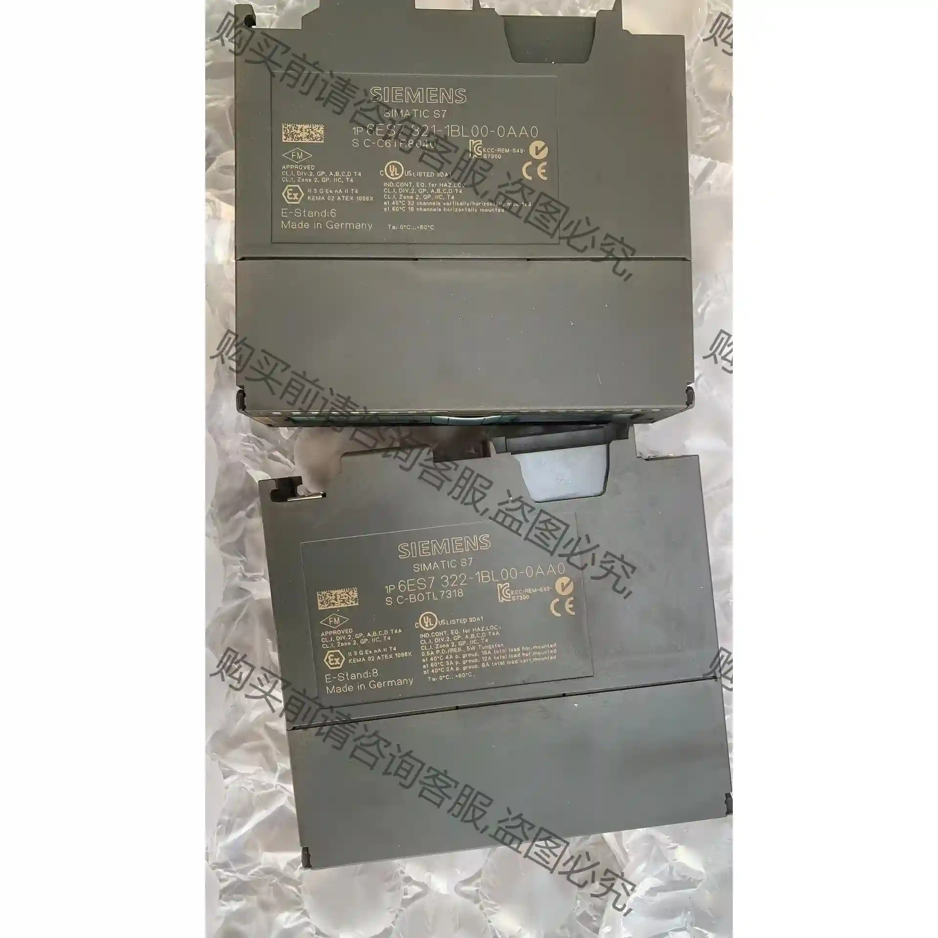 西门zi模块322-1BL00/321-1BL00 议价再拍 拆机件