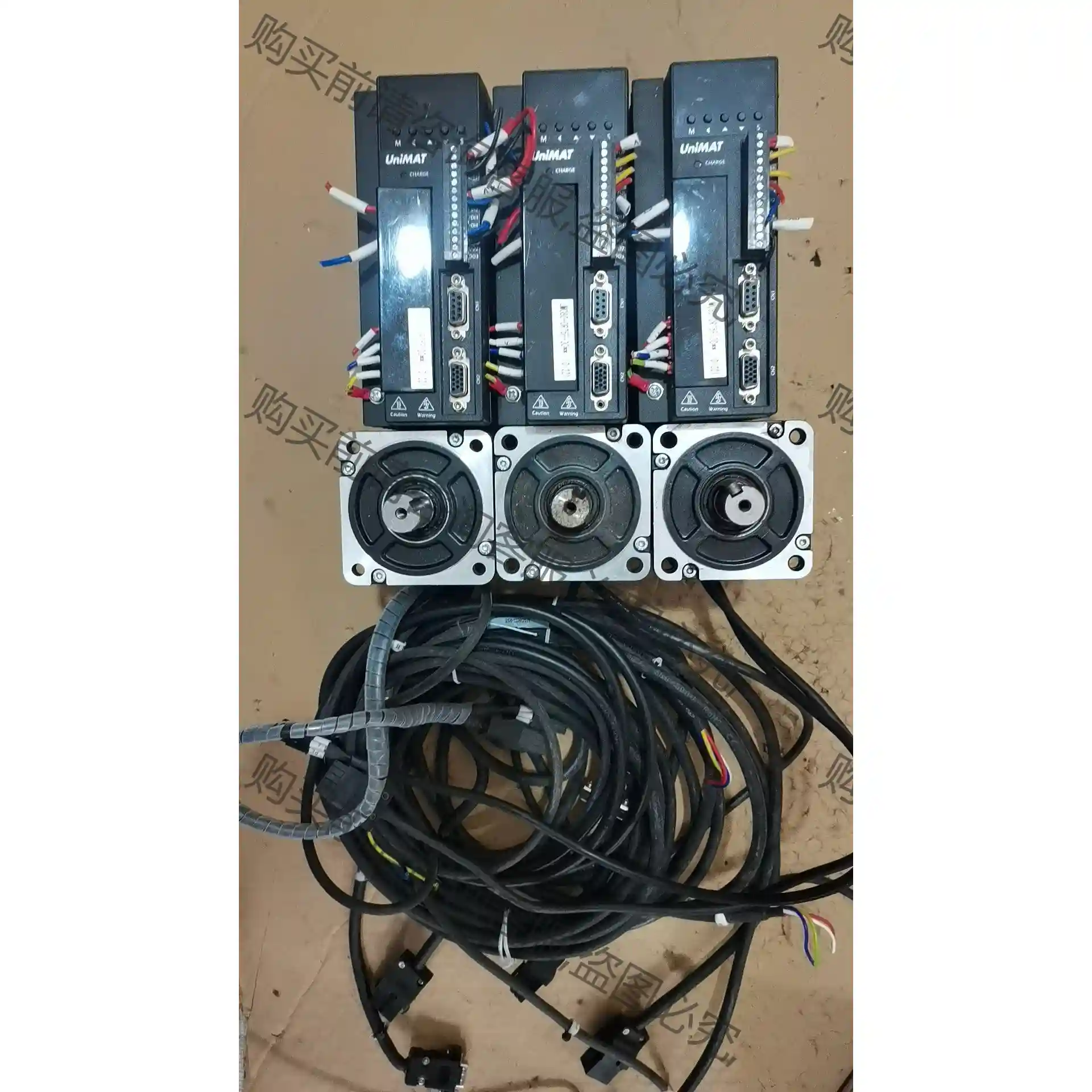 亿维伺服电机套装750W US112 00R8 议价再拍 拆机件