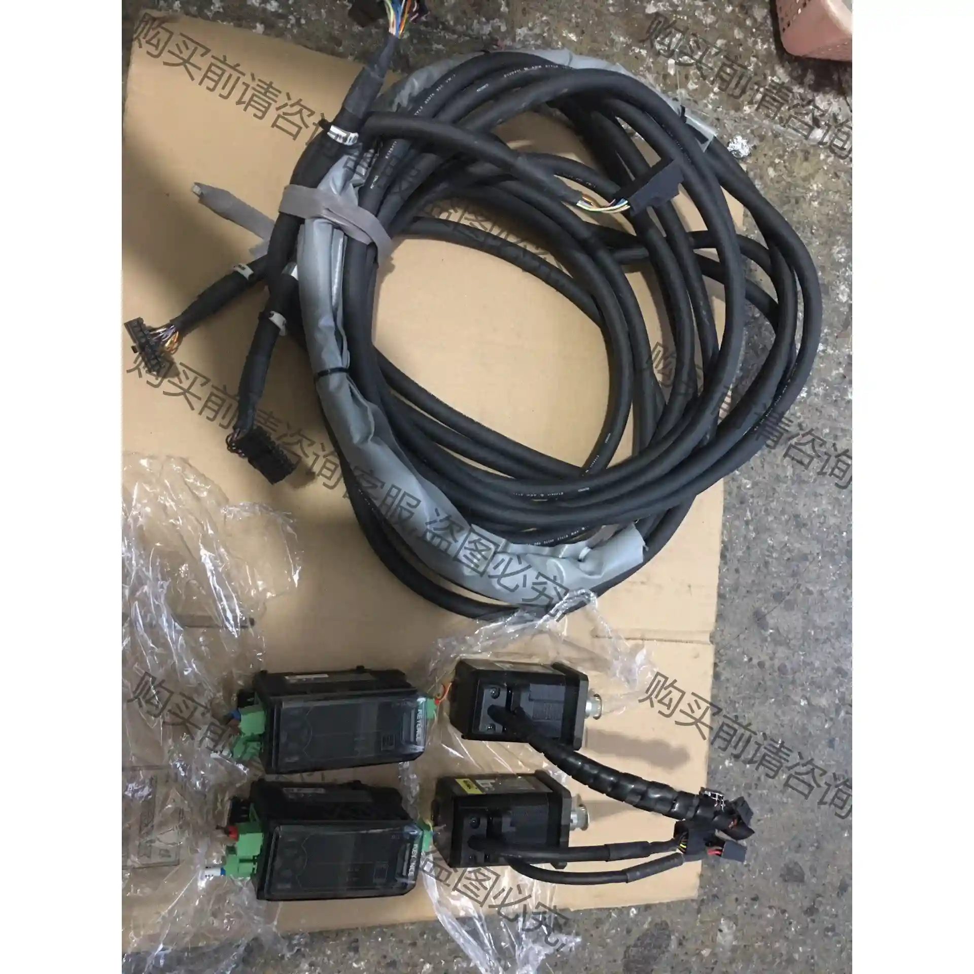 基恩士、QS－10P、QS－M42、二套带线成色如图功能包好 议价再拍