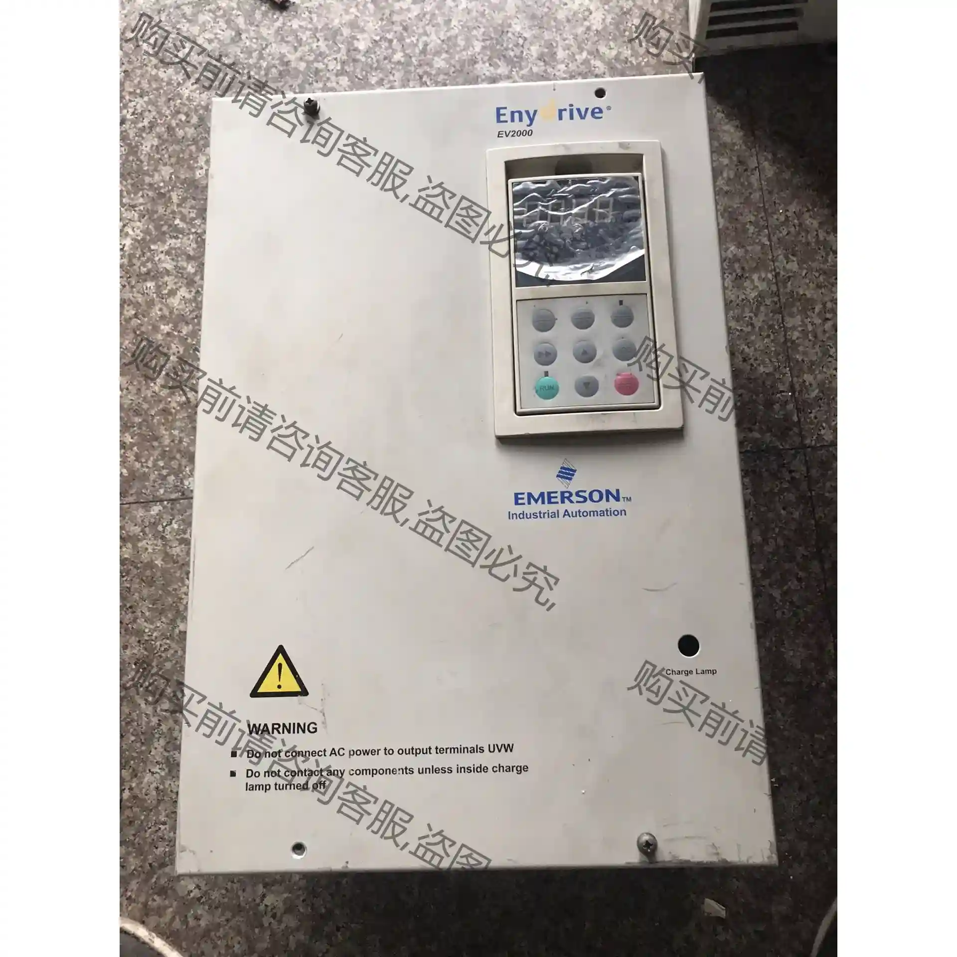 艾默笙EV2000-4T0185G1/0220P1拆机变频器 议价再拍 拆机件