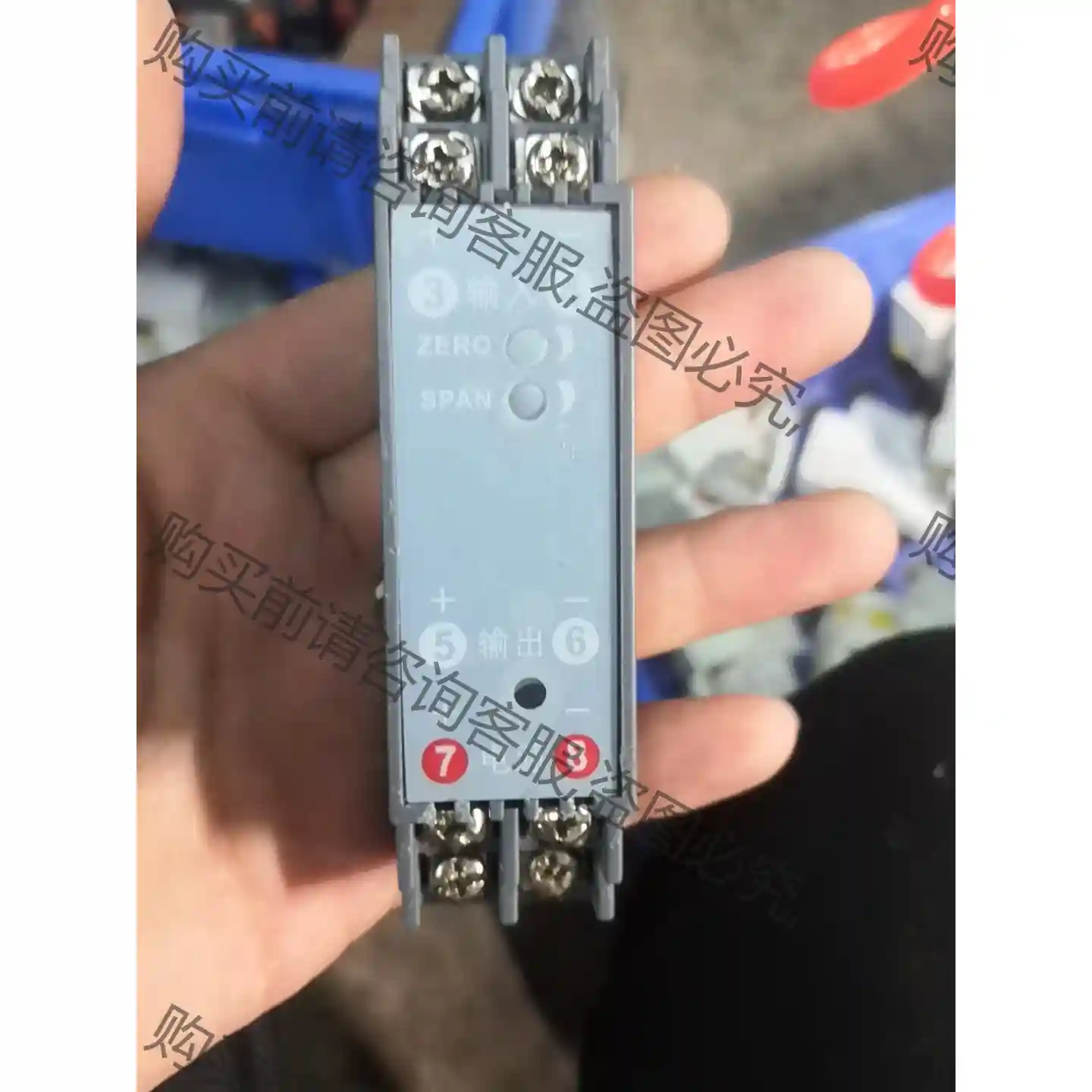 直流电流变送器DC1A2ADC0-5A转输出4-20mADC 议价再拍 拆机件